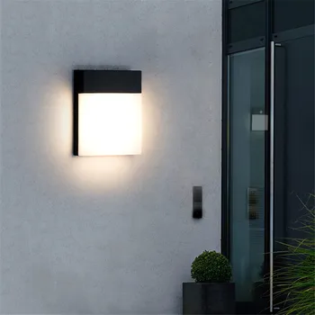 Exterior Impermeabil Lampă de Perete Modernă cu LED-uri Lumina de Perete Interior Perete Tranșee Aluminiu Afară Lumini de Gradina Lămpi de Perete FR51