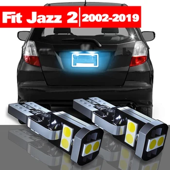 Pentru Honda Fit Jazz 2 3 4 2002-2019 Accesorii 2 buc LED-uri de Lumină de inmatriculare 2009 2010 2011 2012 2013 2014 2015 2016 2017 2018