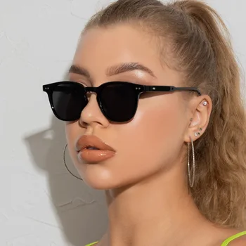 Moda Mic Pătrat ochelari de Soare Femei Designer de Lux pentru Bărbați Ochelari de Soare Clasic Vintage UV400 în aer liber Oculos De Sol Nuante
