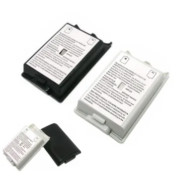 3000buc/o mulțime alb-Negru Baterie Capac Caz Shell Pentru Xbox 360/xbox360 Wireless Controller Baterie Reîncărcabilă