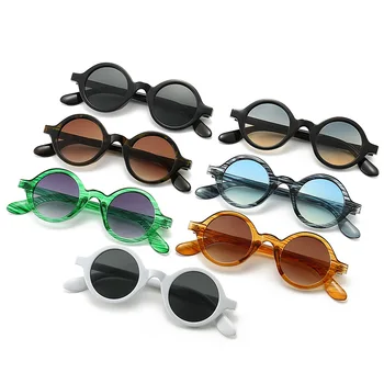 2022 Nou Cadru Rotund ochelari de soare Moda ochelari de soare pentru femei mici, rotunde cadru ochelari de soare