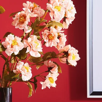 1 buc Flori Artificiale de Trandafir Ramură de Nunta Petrecere Acasă Aranjament floral Hotel Decor Floral Flori False