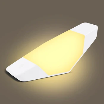 Lumina de noapte cu LED-uri creative balansoar lumina inteligent senzor de gravitație de protecție a ochilor reglaj USB reîncărcabilă lampă de noptieră