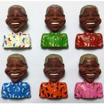 Africa de sud Președinte Nelson Mandela Statuie Creative 3D Frigider Magneți de Suveniruri Turistice Frigider Autocolante Magnetice