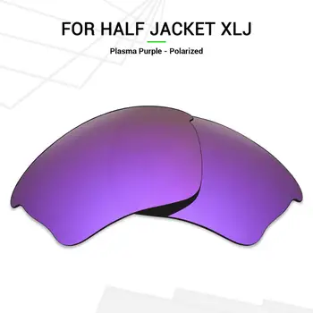 SNARK POLARIZAT ochelari de Soare, Lentile de Înlocuire Compatibil Cu Oakley Half Jacket XLJ cu Plasmă Violet