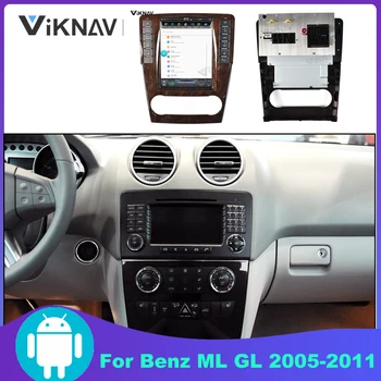 Radio auto pentru Mercedes Benz ML GL 2005-2011 Android Auto Multimedia GPS Navigatie Unitatea de Cap Ecran Vertical