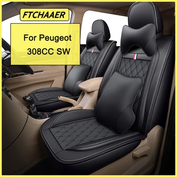 FTCHAAER Scaun Auto Capac Pentru Peugeot 308 SW CC Accesorii Auto Interior (1seat)