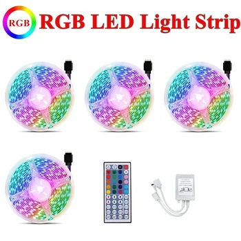 20M Lumina RGB Banda 3528 Waterproof 1200Leds Flexibil LED Strip Cu 44-Cheie Telecomandă Pentru Anul Nou de Craciun