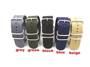 Inel catarama - 1BUC Înaltă calitate 22MM Nylon curea de Ceas NATO impermeabil curea de ceas de moda wach band - 5 culori disponibile -100807