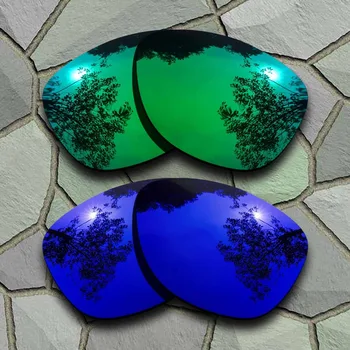 Jad Verde si Violet Albastru ochelari de Soare Polarizat Lentile de Înlocuire pentru Frogskins