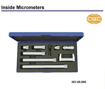 În interiorul Micrometri 50-300mm.2-12 țoli.301-13-050 stem diametru micrometru