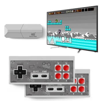 8Bit Joc Video Stick Construit în 600 de Jocuri Clasice Mini Retro Consola TV Box Controler Wireless, Iesire AV, Dual Player Plug & Play