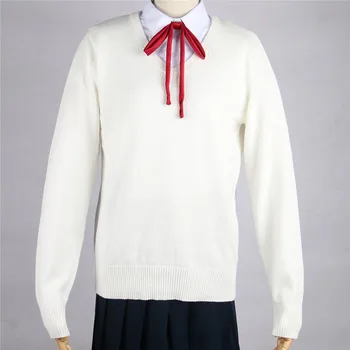 Uniformă școlară Pulover Pentru Femei de Studenți Japonezi JK Uniforme V-gât Pulovere de Iarnă de Îmbrăcăminte Tricotat Strat Pentru Fete Și un Băiat