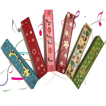 Copiii Muzicuta Culoare Aleatorii Copilul Lemn Plastic 16 Găuri Muzicuta Pentru Copii Instrument Muzical Devreme Jucarii Educative Cadouri