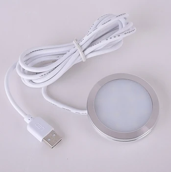 5V ultra-thin mini spoturi de putere mobil gazdă USB de alimentare calculator bucătărie cabinet de lumină la fața locului afișare acasă built-in LED-uri