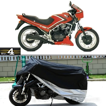 Motocicleta Acoperire Pentru Honda VF400F UV rezistent la apa / Soare / Praf / Ploaie Protector de Acoperire din Poliester Taffeta