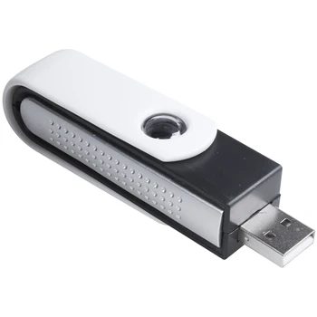 USB ionic Bar de Oxigen Odorizant Purificator de Aer ionizator Pentru Laptop Negru+Alb