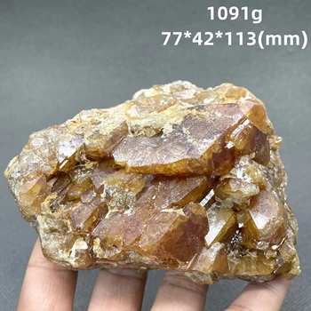 NOU! Mare! 1090g Naturale Scheelitul minerale-specimen de cristal exemplare pietre si cristale cristale de cuarț de Vindecare de cristal