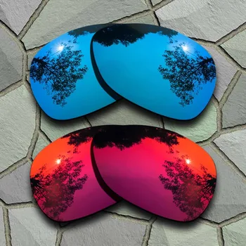 Cerul Albastru&Violet Roșu ochelari de Soare Polarizat Lentile de Înlocuire pentru Oakley Crosshair 2012