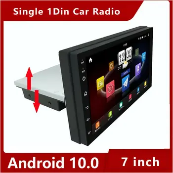 1 Din Android 10 Auto Auto Stereo Radio Reglabila de 7 Inch Audio Auto Universal Autoradio Navigare GPS MP5 Player Wifi Bluetooth