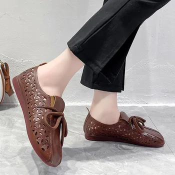 2022 Vara și Toamna Europene și Americane de Moda Beanie Pantofi Deget de la picior Pătrat Toc mic Slip-on Pantofi pentru Femei