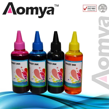 4x100ml Aomya Cerneala Refill Kit Compatibil Pentru HP 655 Deskjet 3525 4615 4625 5525 6525 Inkjet Printer Ink