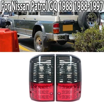 Masina Roșu Afumat Spate Stanga/Dreapta Bara Spate de Frână Lampa de Stop lampa spate Pentru Nissan Patrol GQ 1988-1997 26555-05J00