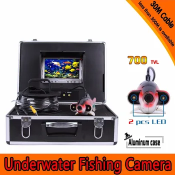 700TVL Sub Apa 30M de pescuit camera AV Portabil Endoscop