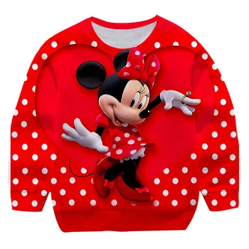 Disney Baby Baieti Cool Minnie Mouse Jachete De Desene Animate Tricou Copil De Crăciun Haine De Primavara Toamna Haina Copii Hanorace
