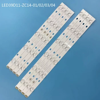 8pcs de Fundal cu LED strip LED39D11-ZC14-01 (C) LED39D11-ZC14-02 (C) LED39D11-ZC14-03 (C) LED39D11-ZC14-04 (C) v390HJ1-P02 PLE-