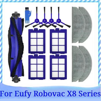 14Pcs Lavabil Principal Perie Laterală Filtru Hepa Mop Pânză Pentru Eufy Robovac X8 Hibrid Aspirator Robot Kit Accesorii