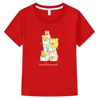 Sumikko Gurashi Copii T-Shirt Boys Graphic Tee Tricou Unisex Toddler Top Casual De Vara Tricouri Fete Din Bumbac 100% Haine De Moda