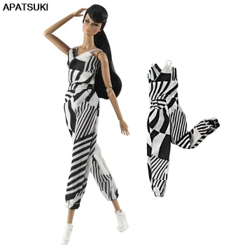 Zebra Animal Papusa de Moda Haine Pentru Papusa Barbie Costume Salopeta dintr-O bucata Salopetă 1/6 Papusa Accesorii Jucării Pentru Copii