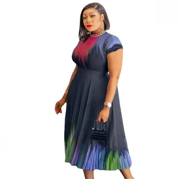 African Rochii Pentru Femei Dashiki De Imprimare De Moda Cutat Slim Fit Temperament Slăbire Dimensiuni Mari Vara Ankara Rochie Vestidos 2023