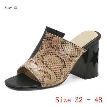 Femei Sandale Gladiator Pantofi Tocuri Peep Toe Pompe De Pantofi De Vara Pentru Femeie Sandale Cu Toc Înalt Mici Plus Dimensiune 32 - 48