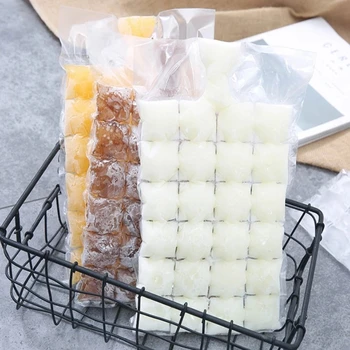 30pcs de Unică folosință de Gheață de-a Face Saci de Auto-Etanșare Cub de Gheață Filtru de Congelare mai Rapidă Pungă de Gheață de Gheață Mucegai Tava de Vară DIY Gheață Gadget-uri de Bucătărie