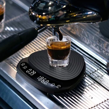 Ultra-subțire scară de cafea cantar electronic digital inteligent de încărcare scară se toarnă cafea electronice de cafea prin picurare scară cu timer