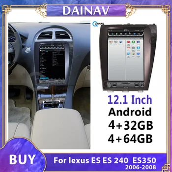12.1 Inch Android Ca r Navigare GPS Pentru Lexus ES ES240 ES350 2006 2007 2008 Car Multimedia DVD Autoradio stereo