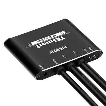 4K 30HZ 2x1 cablu HDMI Switch KVM 2 porturi