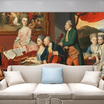 Palatul de lux caracter pictură în ulei de perete personalizate murală antică studiu camera de zi dormitor TV de fundal pictura decorativa