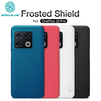 Pentru OnePlus 10 Pro Caz NILLKIN Super Frosted Shield PC Greu Capacul din Spate Pentru Un Plus 10 Pro Cadou Suport de Telefon Pentru OnePlus10 Pro