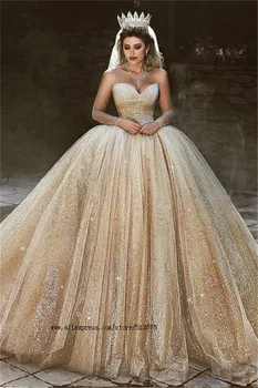 De lux stralucitoare Rochie de Mireasa Printesa Rochii de Mireasa 2022 vestidos de novia