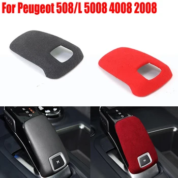 Pentru Peugeot 5008 2008 4008 508 Am Piele De Căprioară Folie Interior Piese Auto Gear Shift Acopere Capul Trim Autocolant