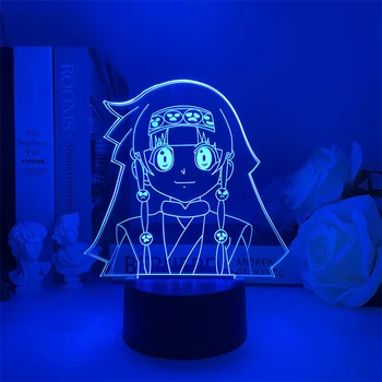 3D Alluka Zoldyck Lampa de Noapte Anime Hunter X Hunter Veioza pentru Copii Acrilica Neon Dormitor Decor Touch Senzor de Noapte Lumina