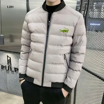Iarna barbati jacheta jacheta de baseball pentru bărbați street wear coreea moda strat 2022 nou slim brand sacou din bumbac