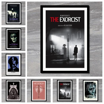 Perfect JL Exorcistul Film de Groază Clasic Pictura Arta Clasic de Film Poster de Perete Autocolante