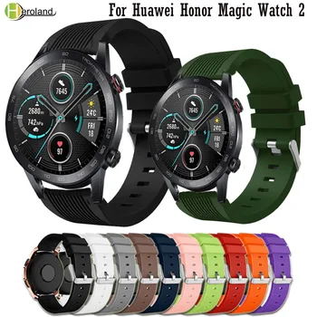 WatchStrap Pentru Huawei Honor Ceas Magic 2 46MM Bratara 22mmm Silicon Inteligent WatchBand Pentru Garmin Vivoactive 4 Bratara Curea
