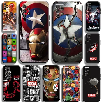 Marvel Avengers Iron Man Caz de Telefon Pentru Samsung Galaxy A52 4G A52 5G Coperta Moale Lichid Silicon TPU Coque Coajă Înapoi la Șocuri