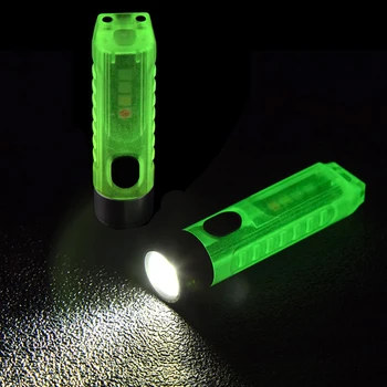 S11 Fluorescență MIni Lanterna LED-uri USB Reîncărcabilă UV Flash de Lumină cu Magnetic Puternic Lumina de Lucru rezistent la apa camping lumina
