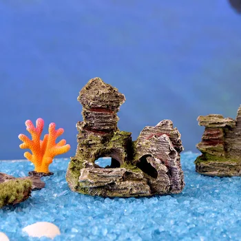 Munte în Formă de Nisip de Masă Accesorii in Miniatura Figurina Kawaii Nisip Masă Grădini Decor Figurine DIY Home Garden Statuie